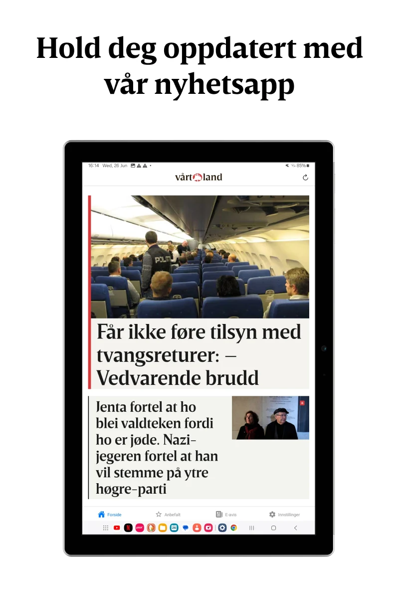 Vårt Land screenshot